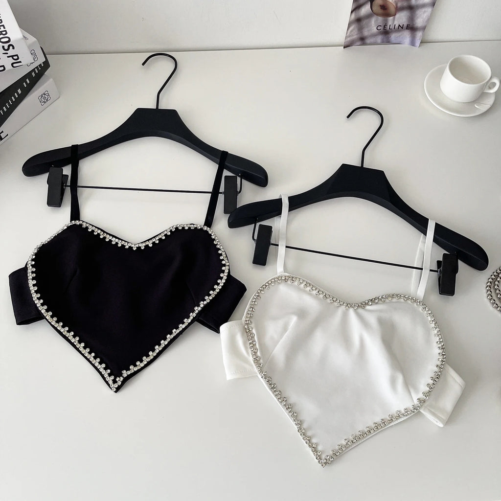 Diamante Heart Top