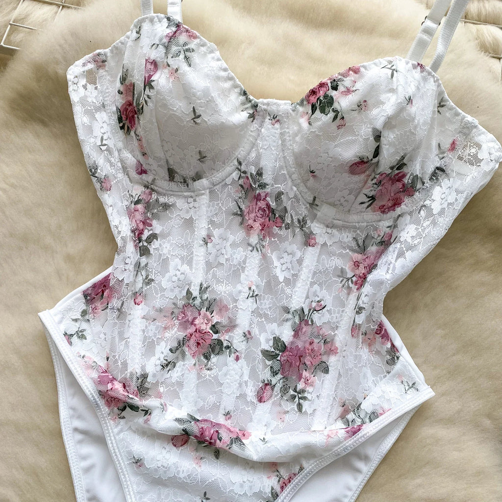 Ivory Rose Bodysuit