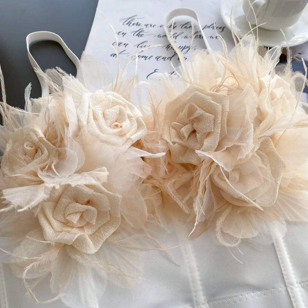 Crushed Bloom Corset Top