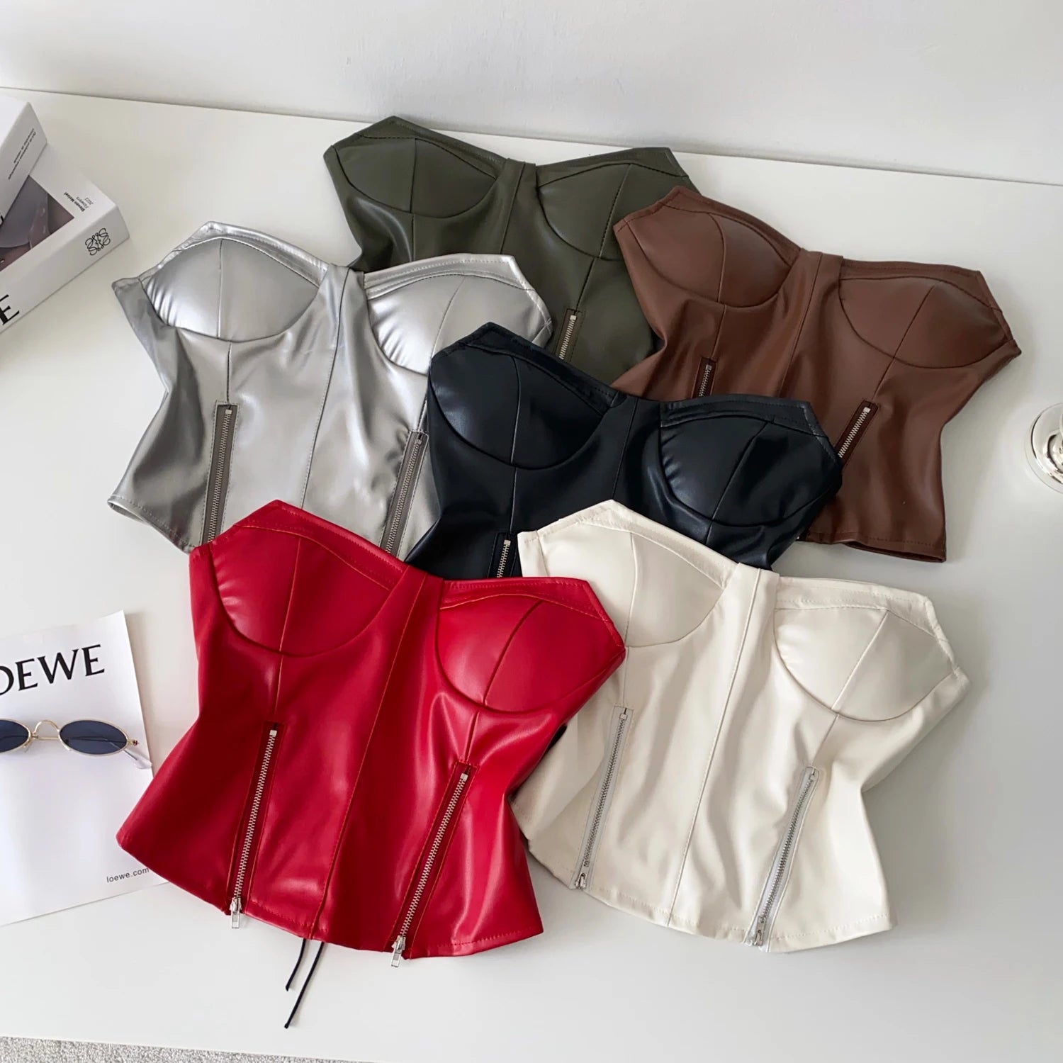 Zip Me Up Corset Top