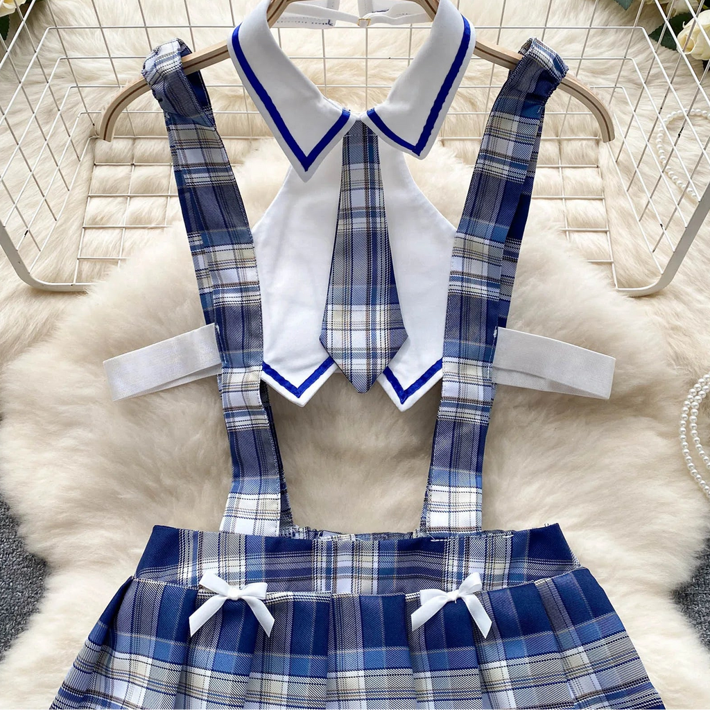Study Break Plaid Set