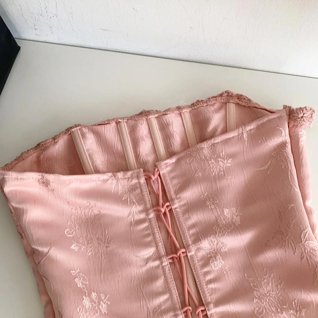 Sweet Bow Corset Top