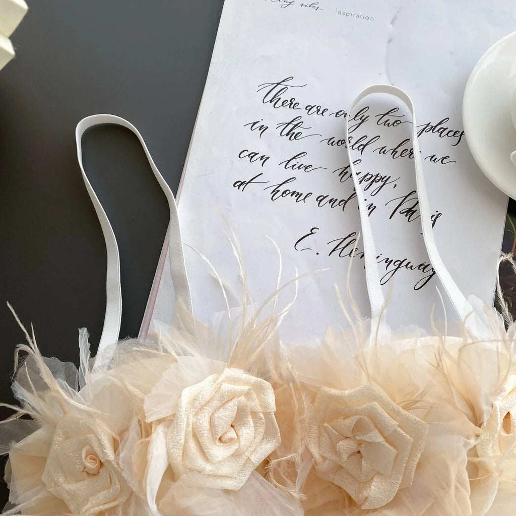 Crushed Bloom Corset Top