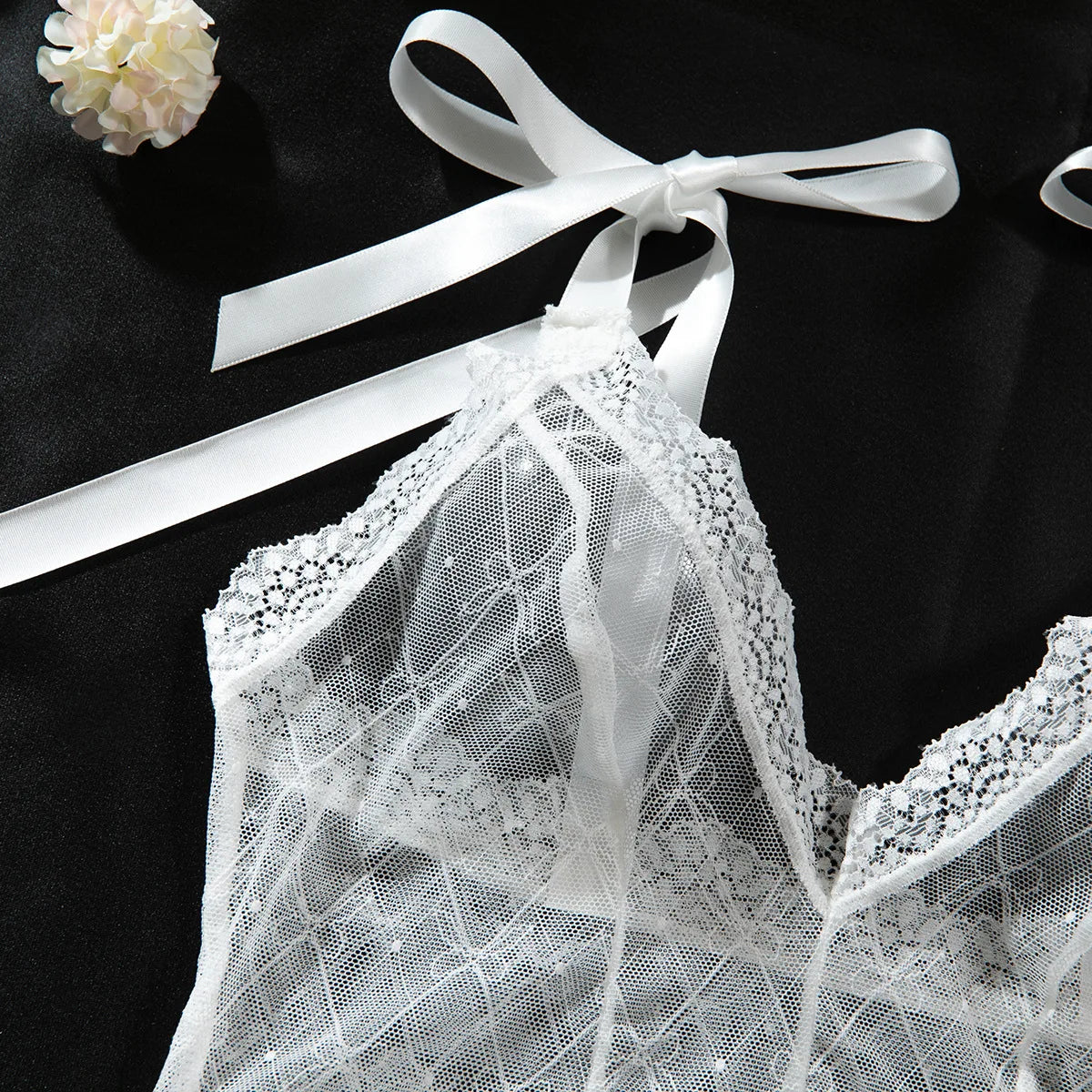 Soft Devotion Lace Bodysuit