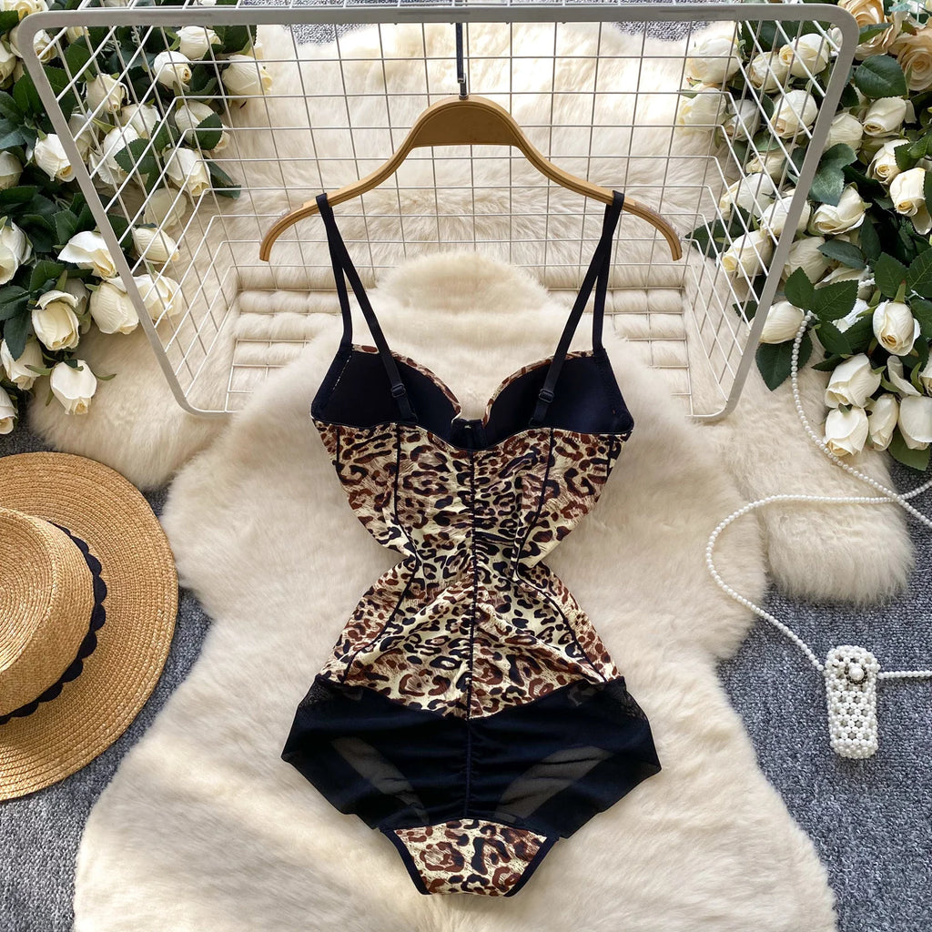 Leopard After Dark Bodysuit