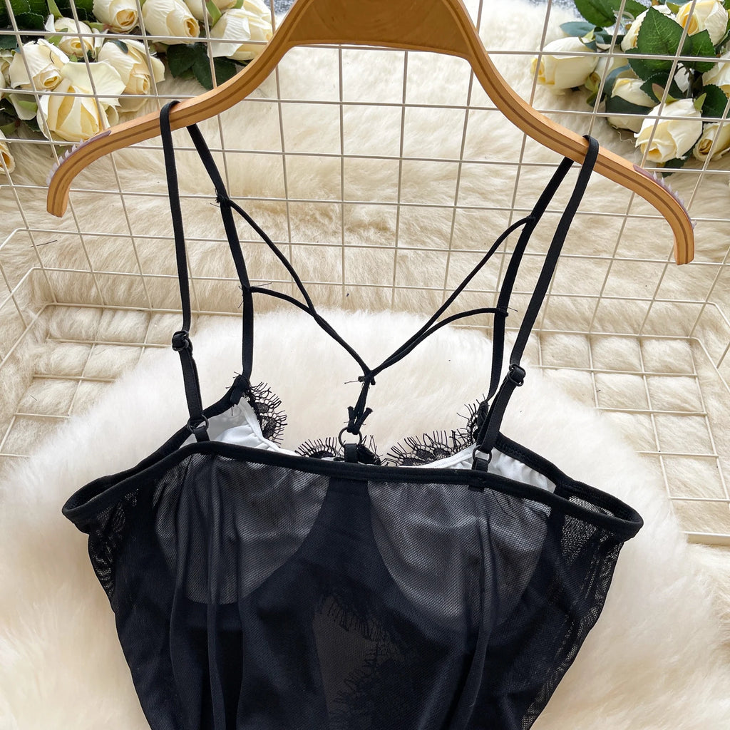 Dark Intentions Lace Bodysuit