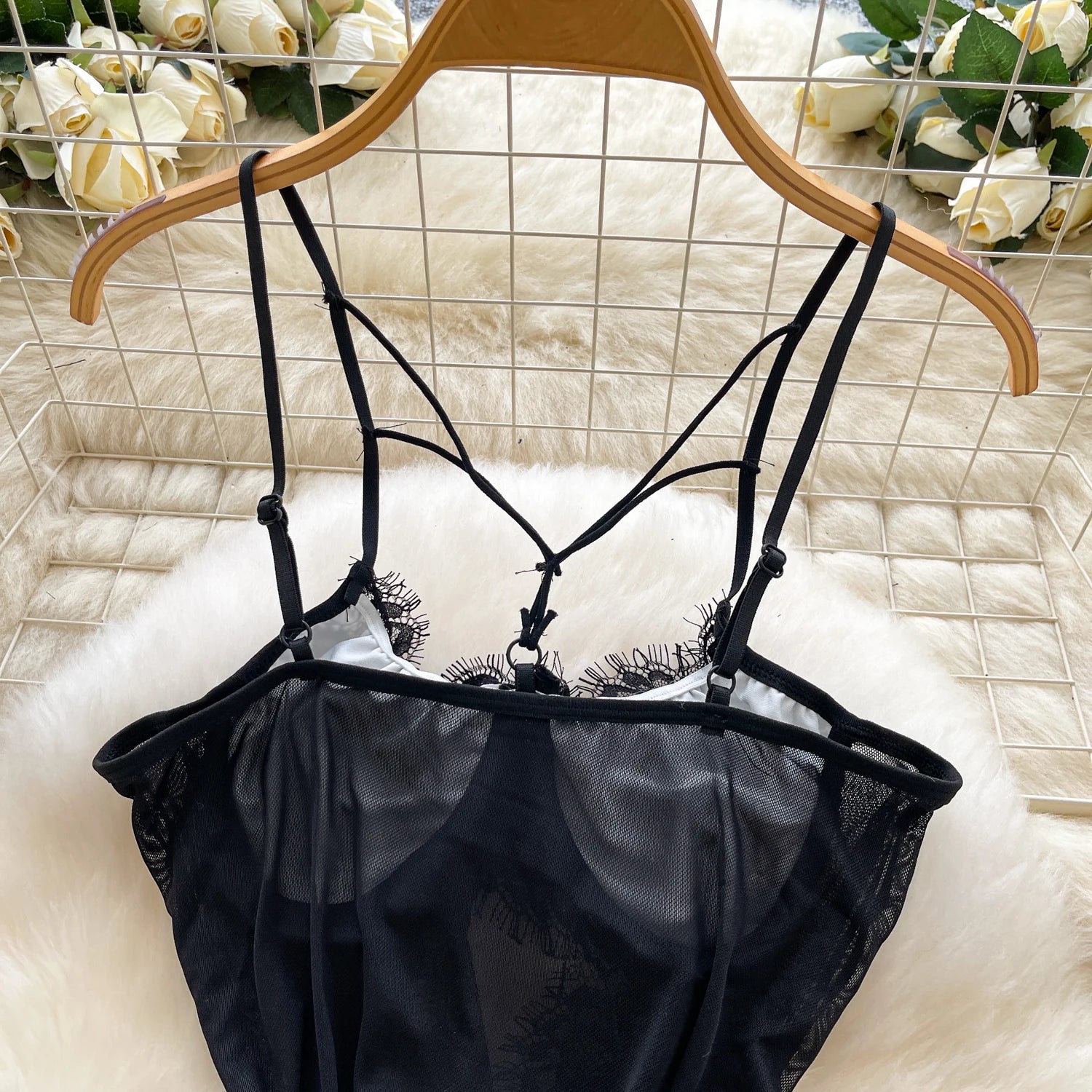 Dark Intentions Lace Bodysuit