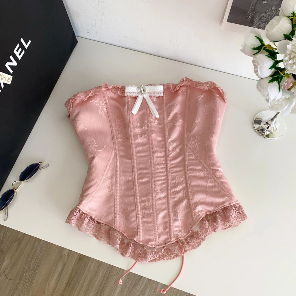 Sweet Bow Corset Top