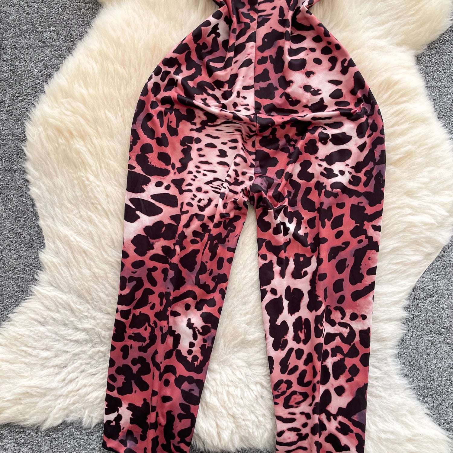 Midnight Hunt Leopard Jumpsuit