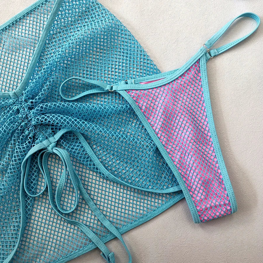 Poolside Tease Mesh Se
