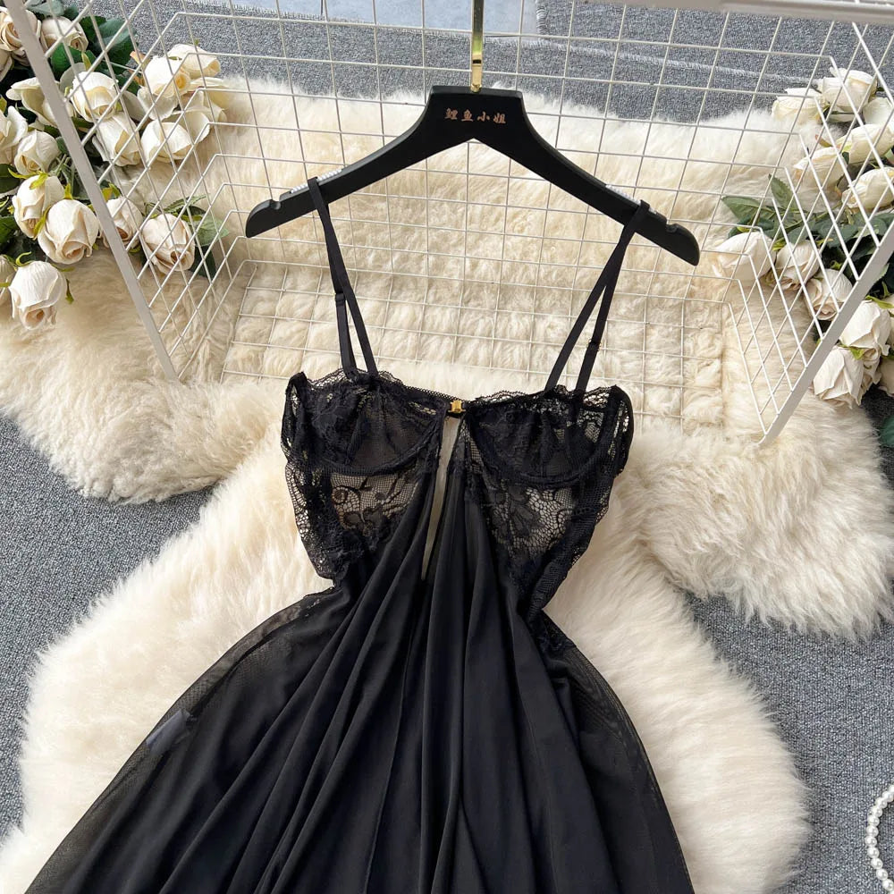 One More Drink Lace Dress