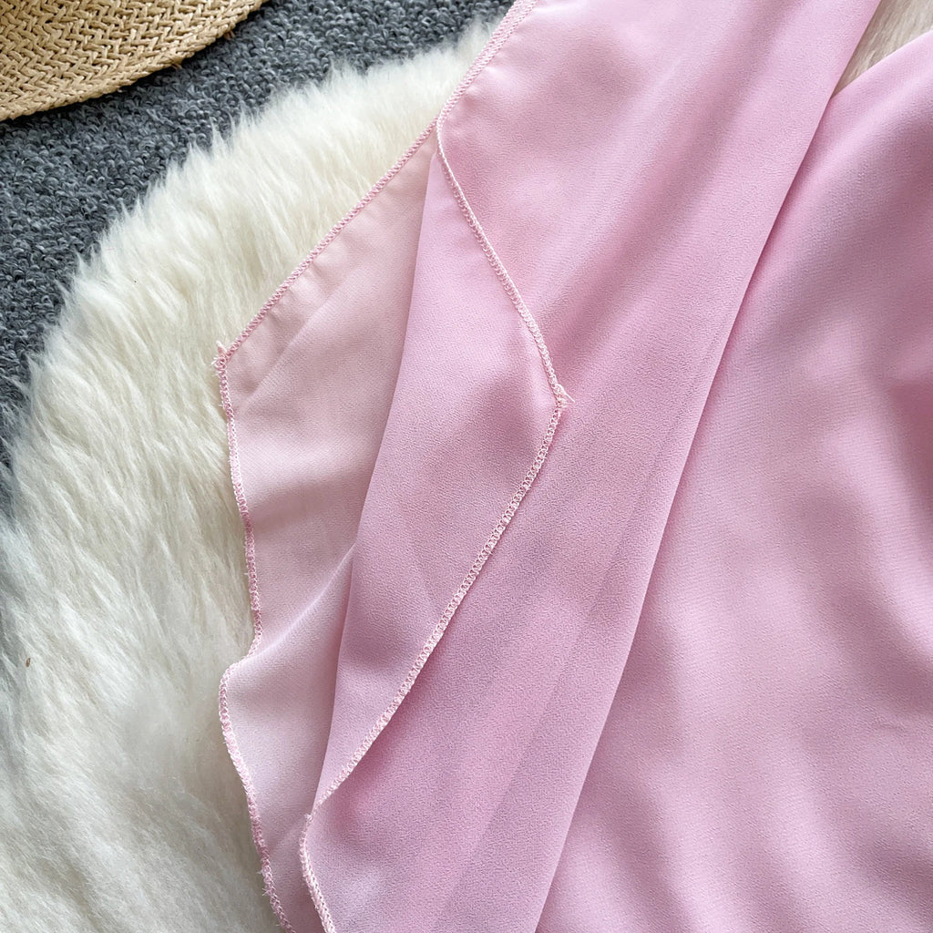 Drapefall Mesh Dress