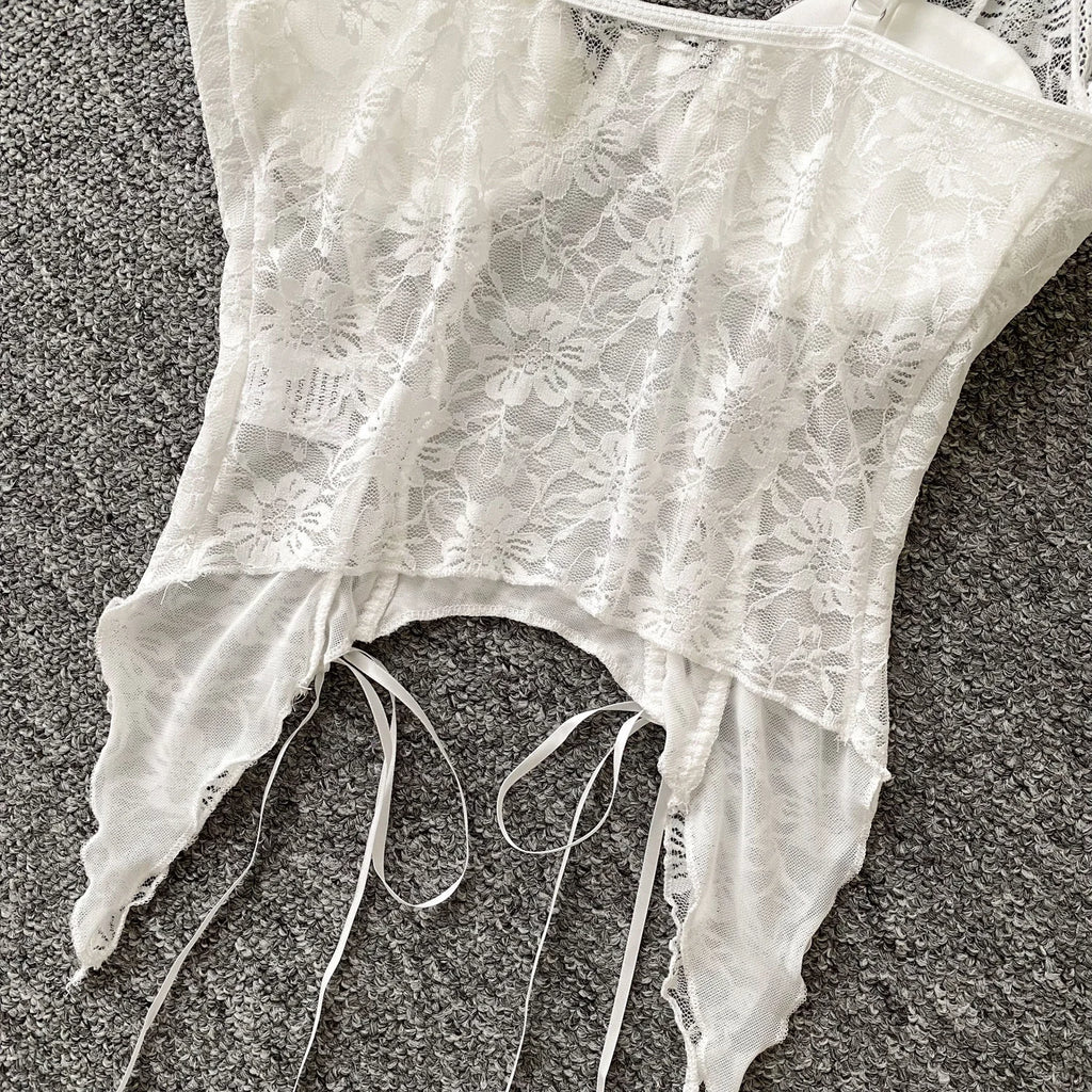 Lattice Tie Bodysuit