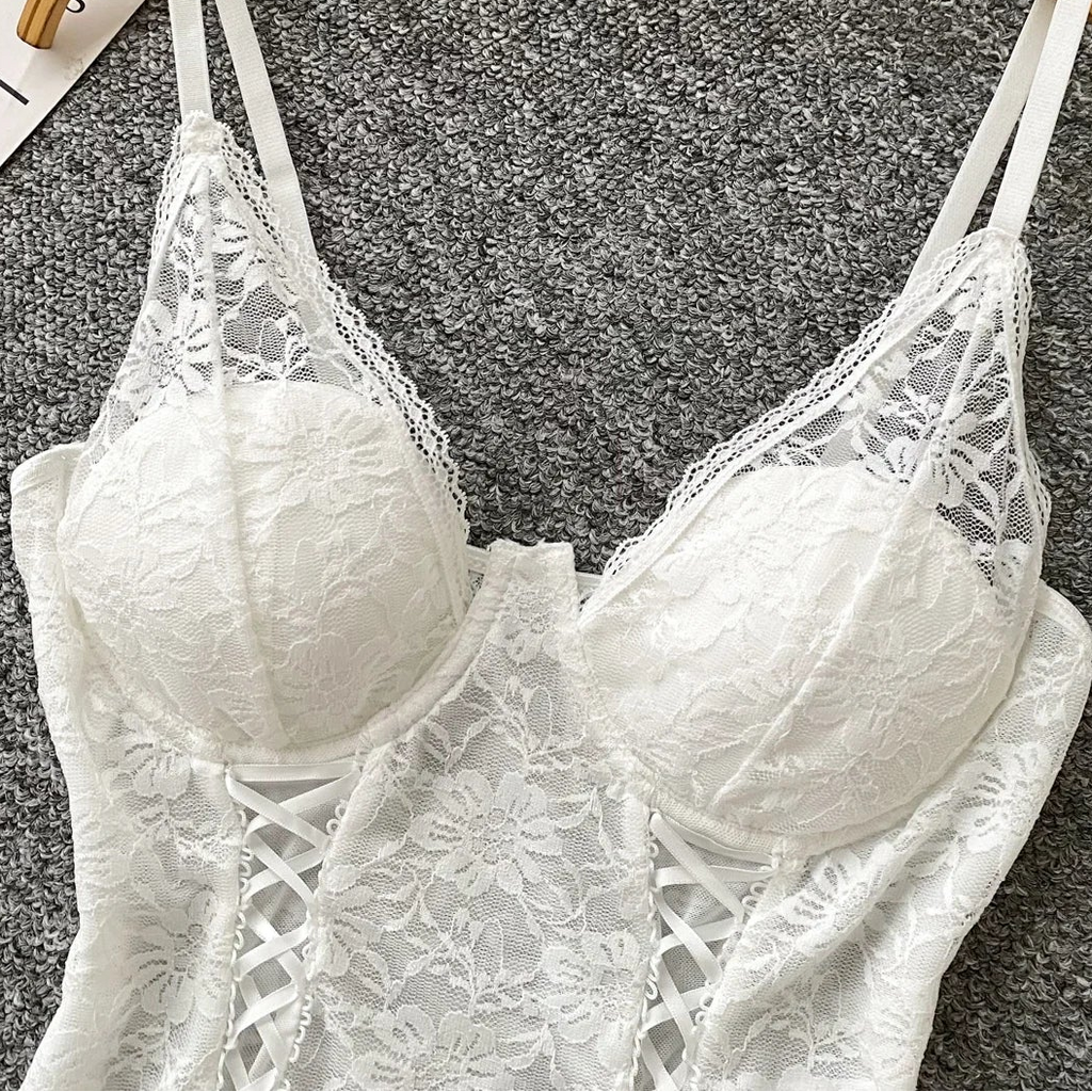 Lattice Tie Bodysuit