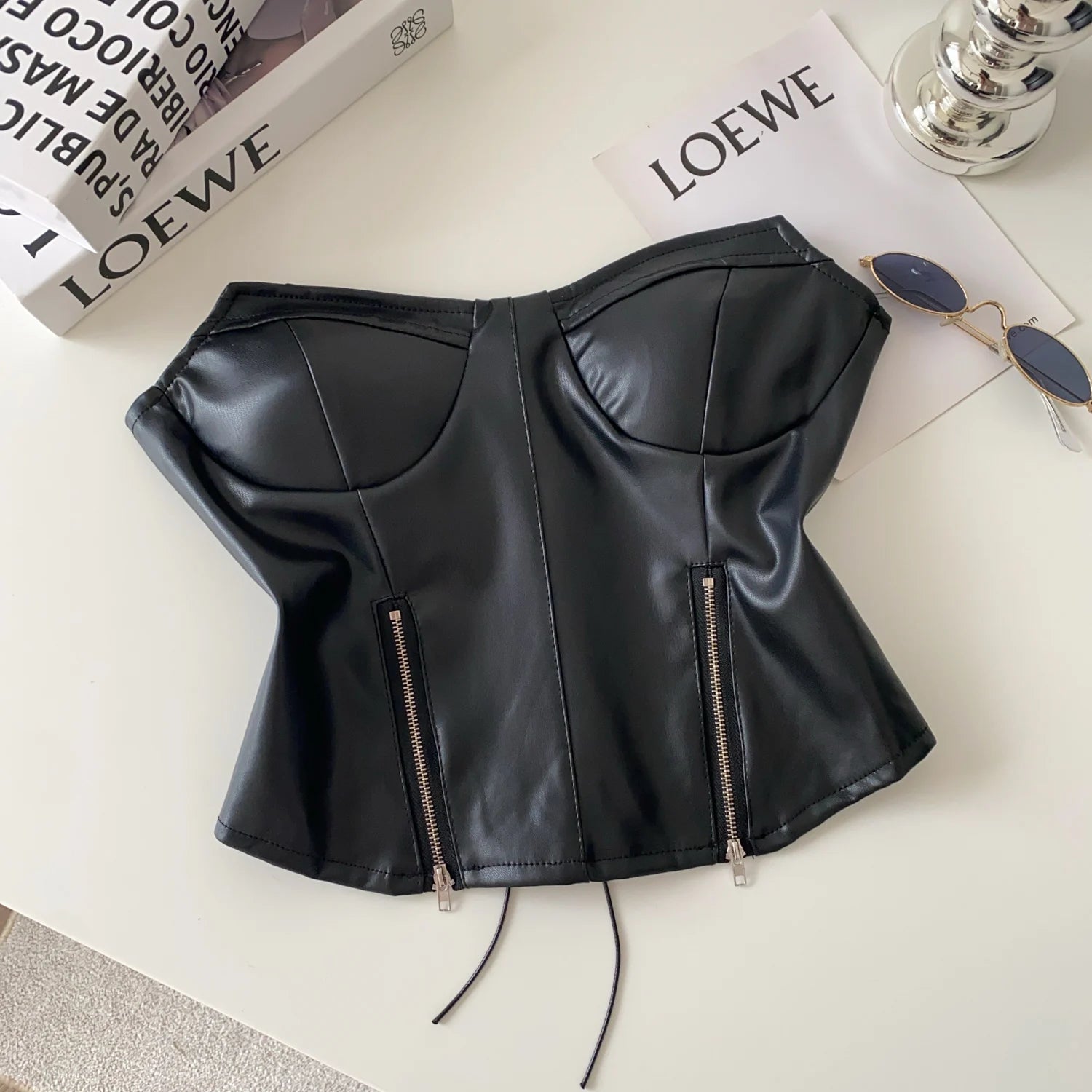 Zip Me Up Corset Top