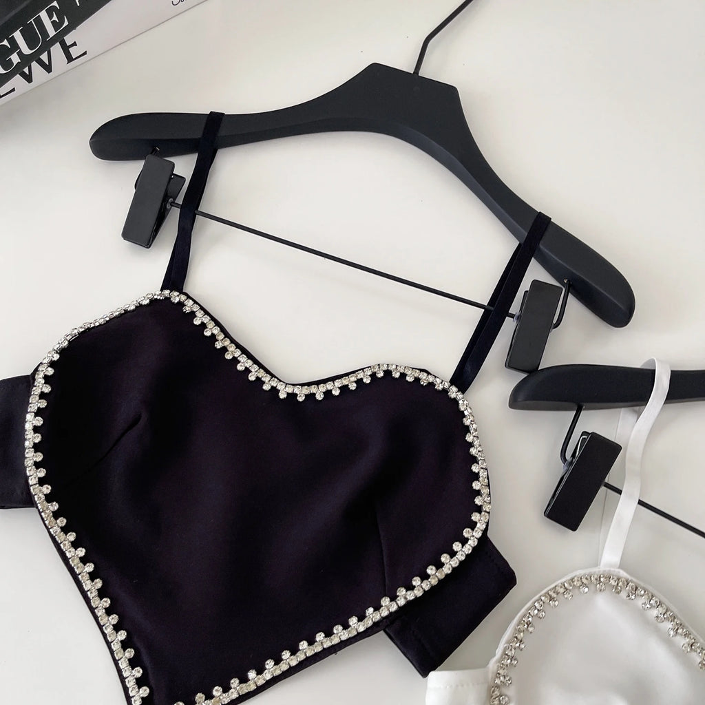 Diamante Heart Top