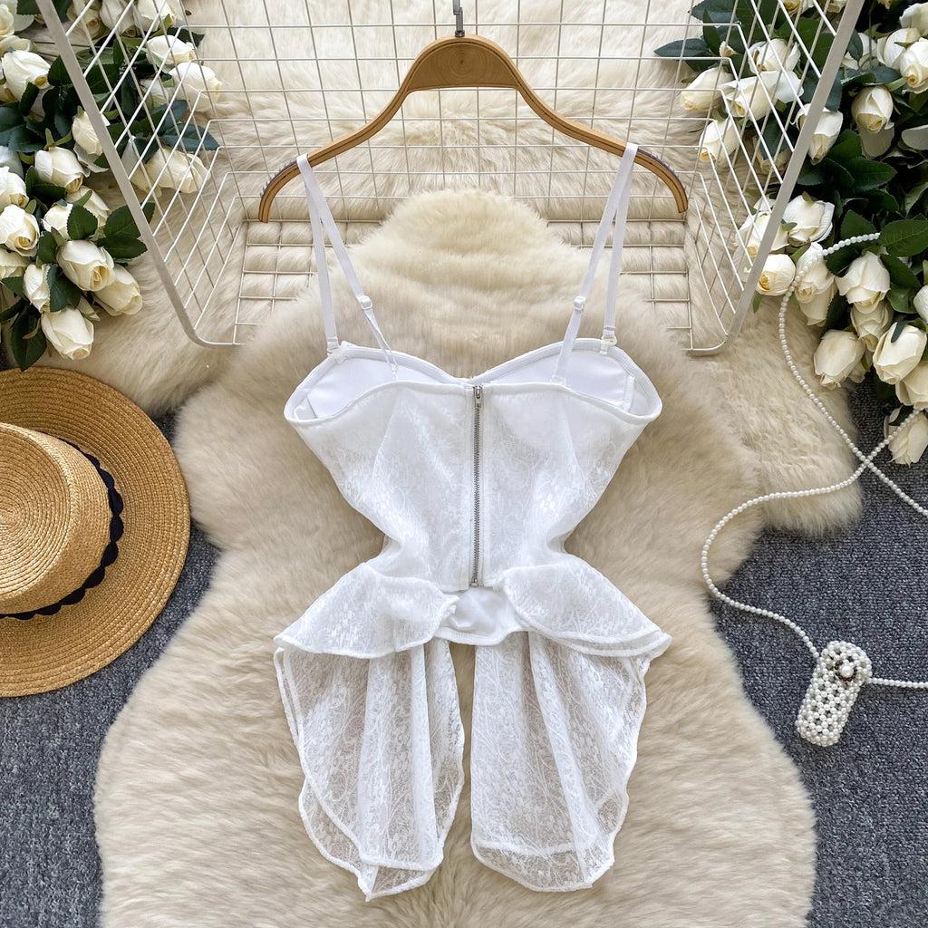 Almost Innocent Lace Bodysuit