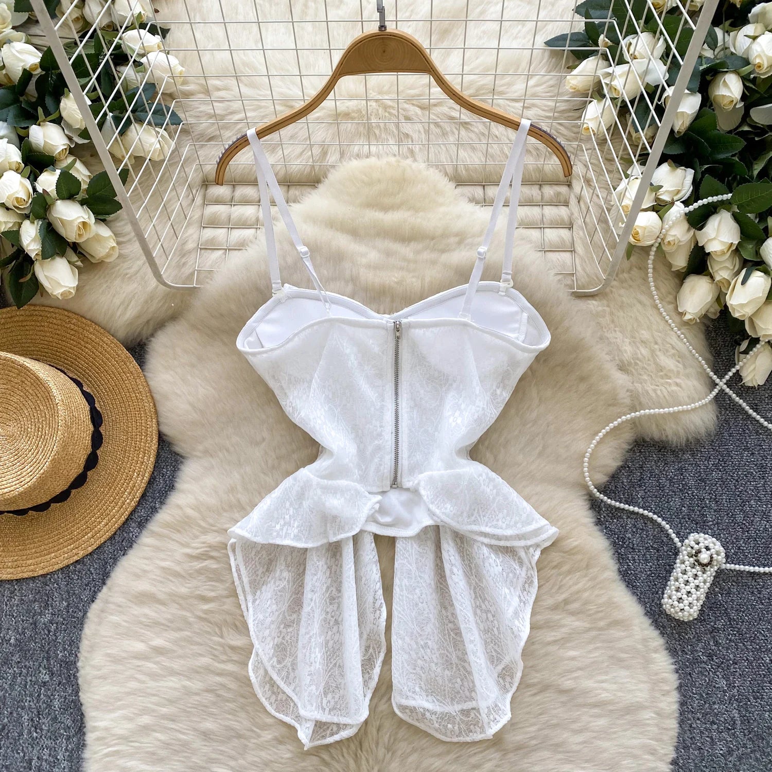 Almost Innocent Lace Bodysuit