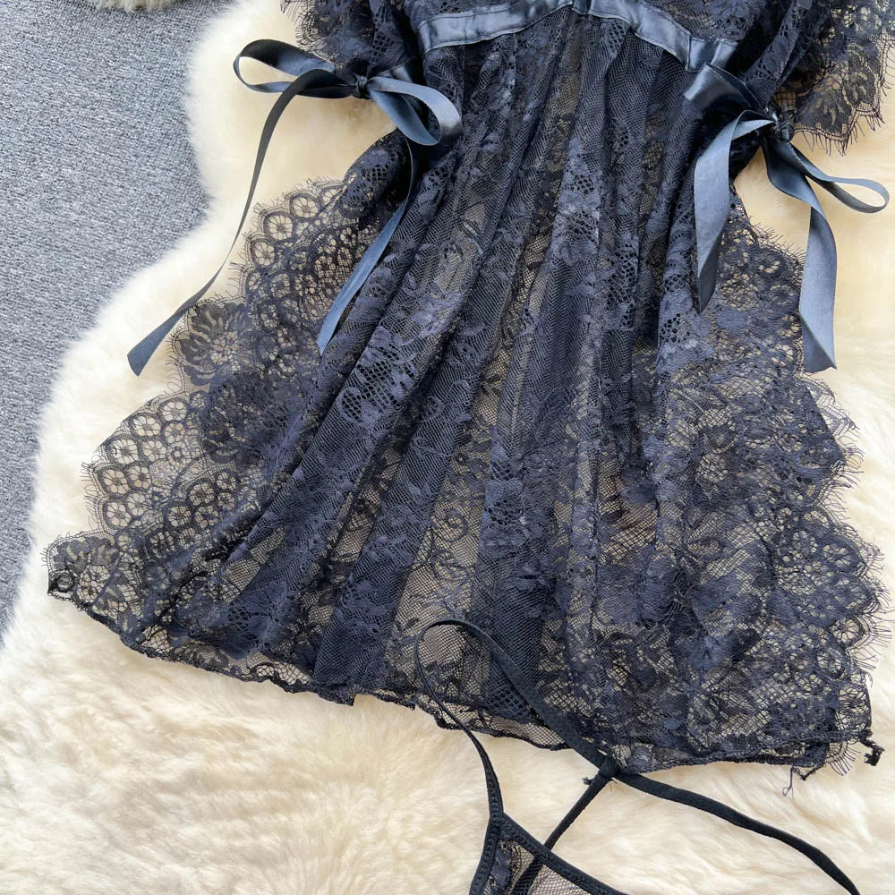 Black Dahlia Lace Dress