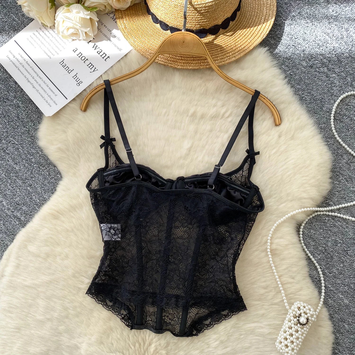 Ironlace Corset Bodysuit