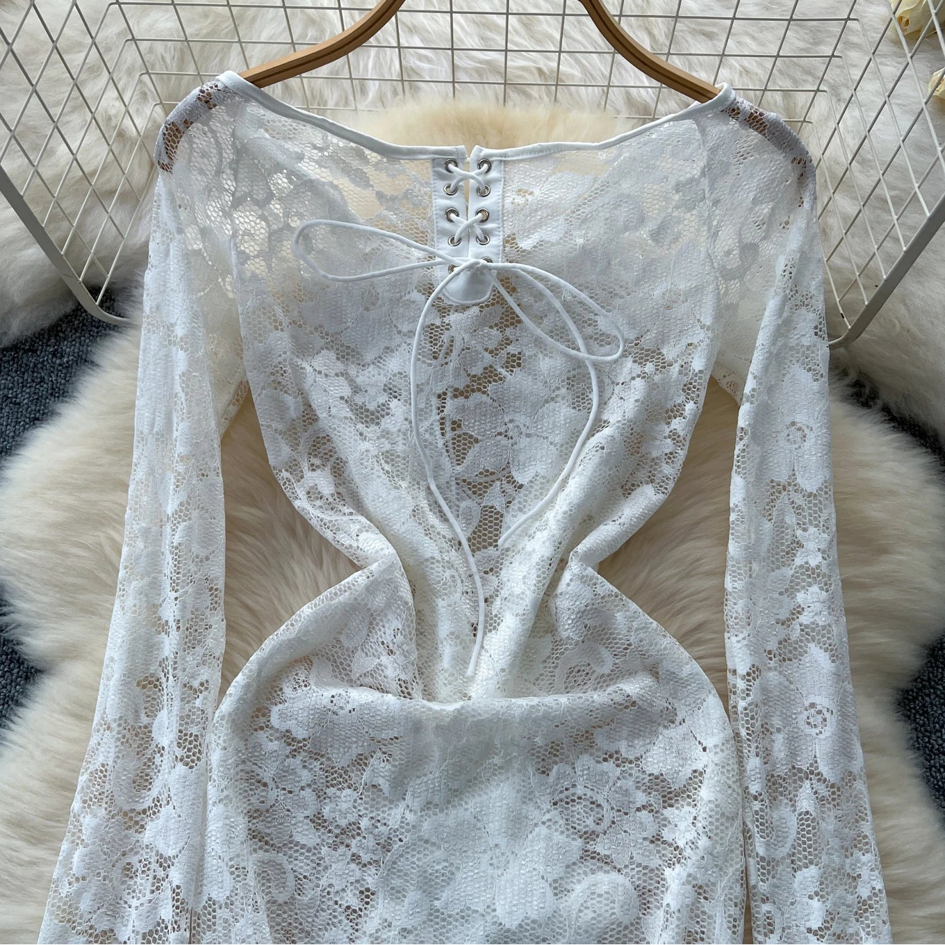 Afterglow Lace Dress