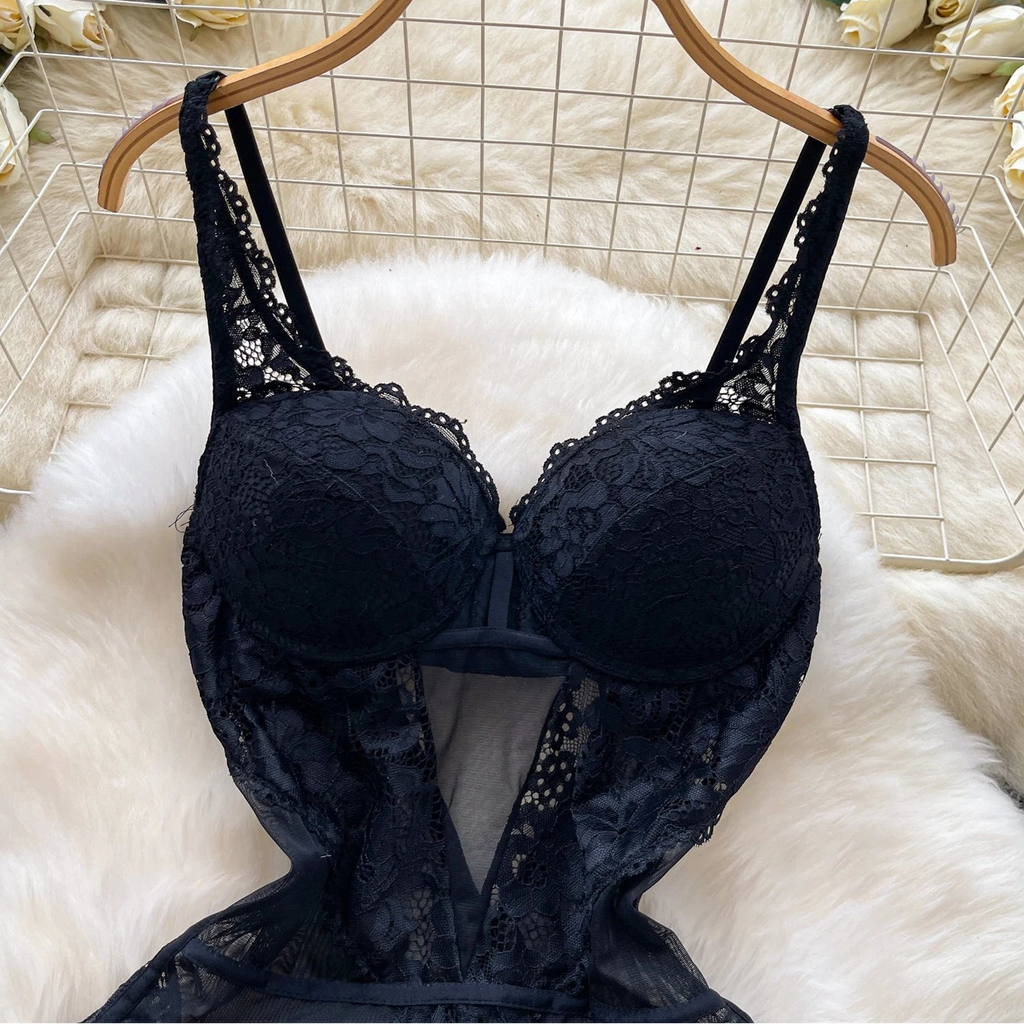 Laceframe Structured Bodysuit