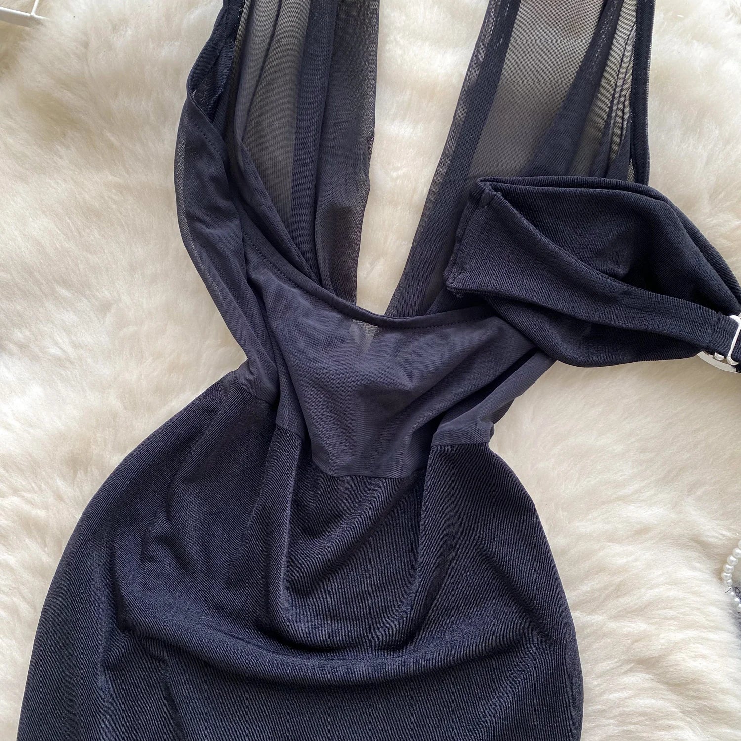 Eclipse Plunge Corset Dress