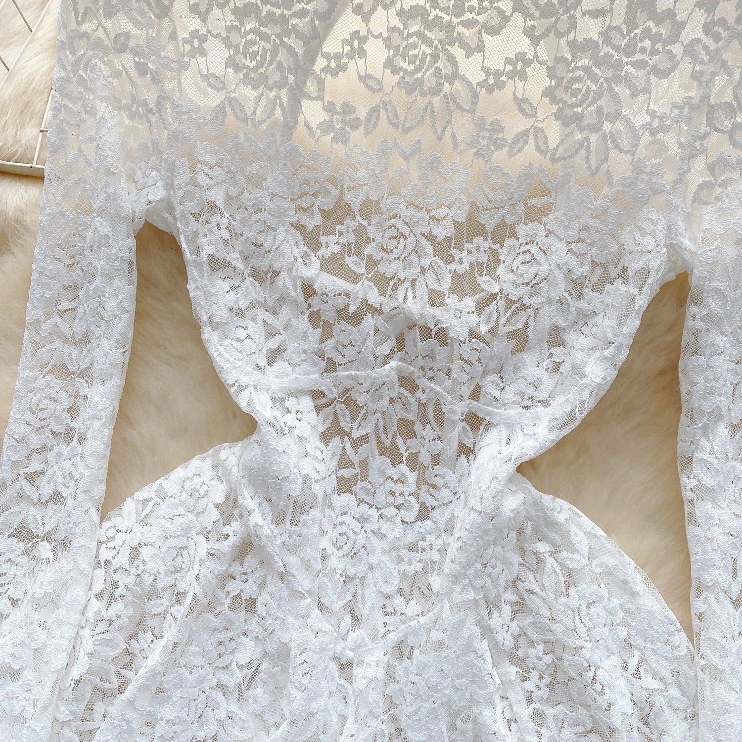 Quiet Power Lace Dress