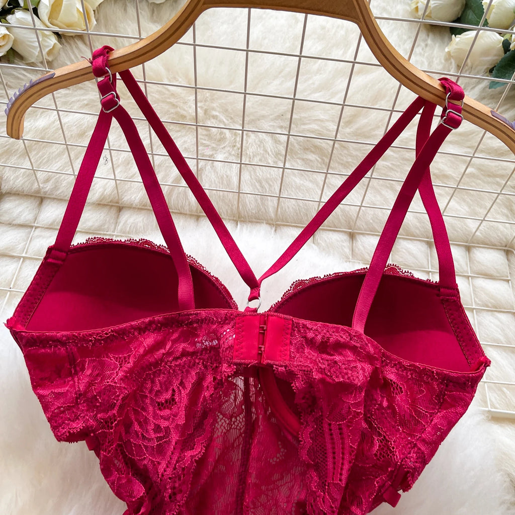 Heartframe Lace Bodysuit