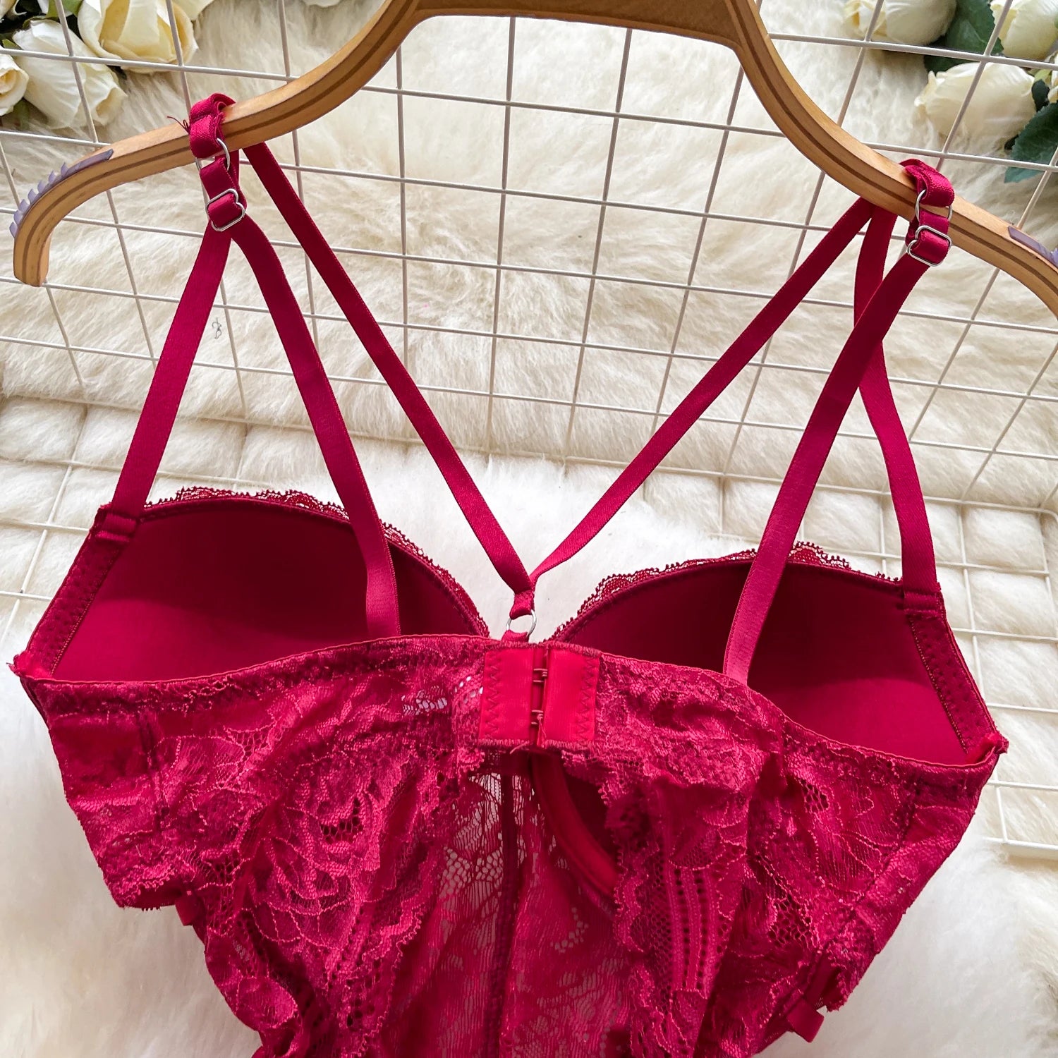 Heartframe Lace Bodysuit