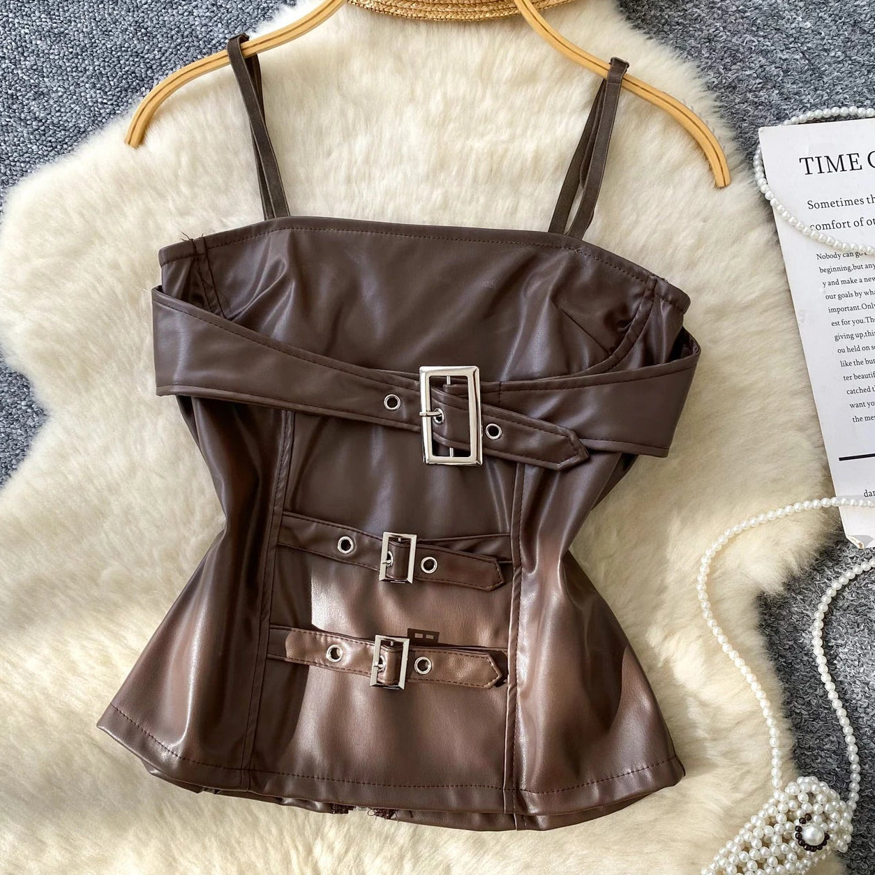 Buckleline Corset Top