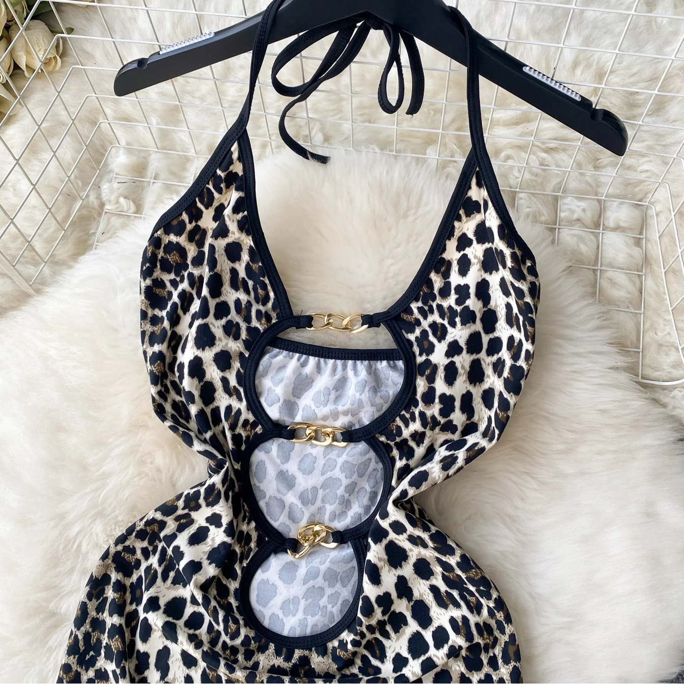 Wild Leopard Bodycon Dress