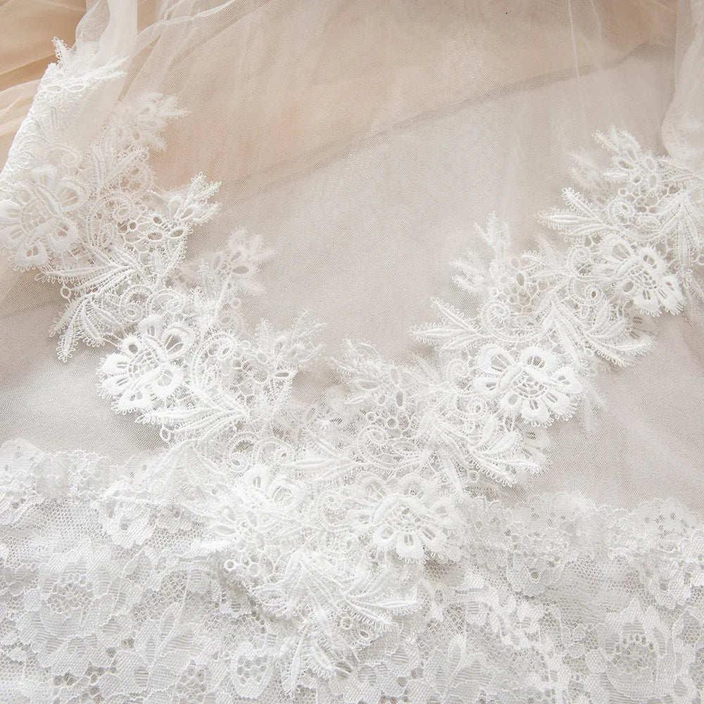 Nightfall Petal Lace Slip Dress