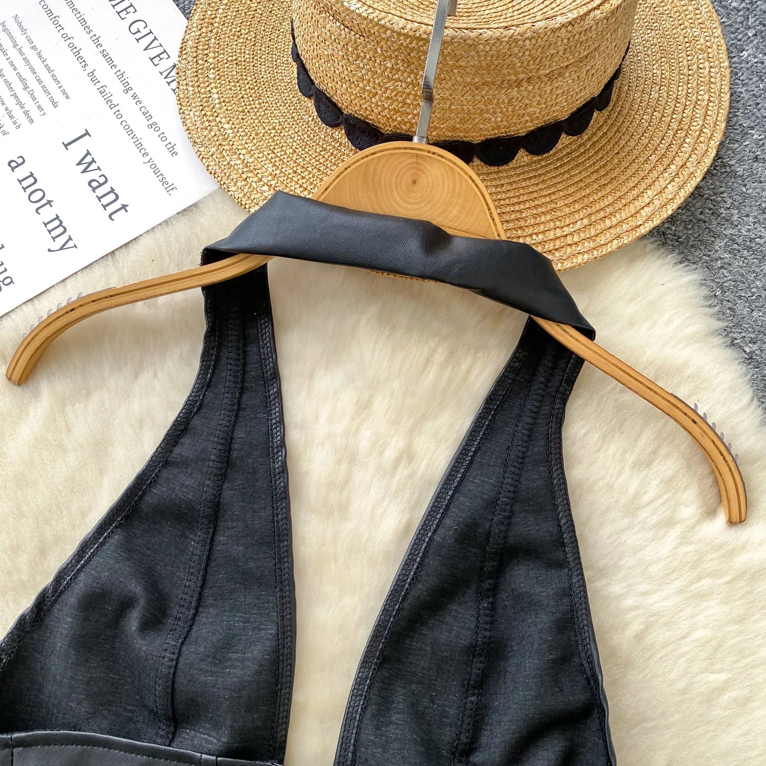 Deepline Halter Corset Top