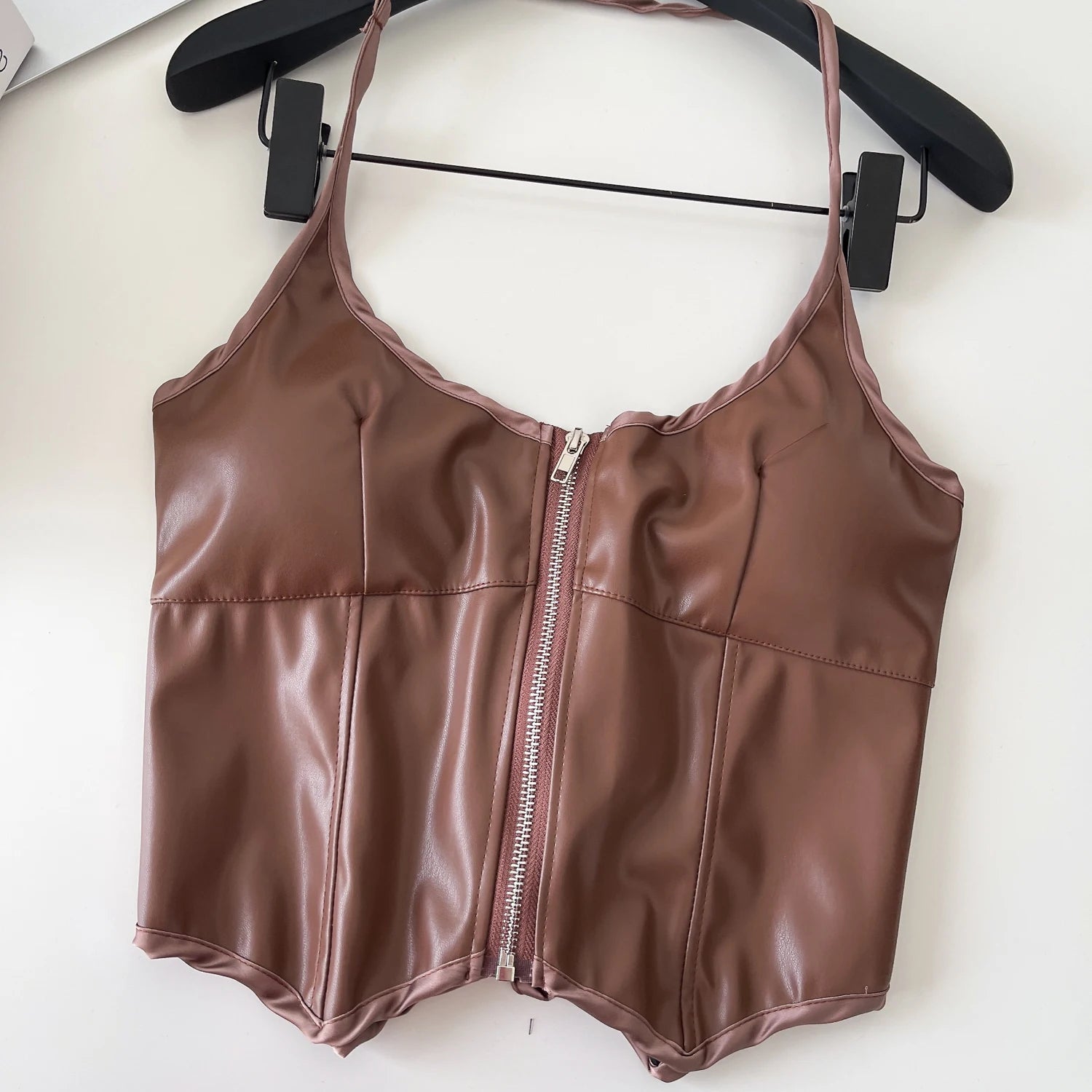 Leather Pleasure Camisole