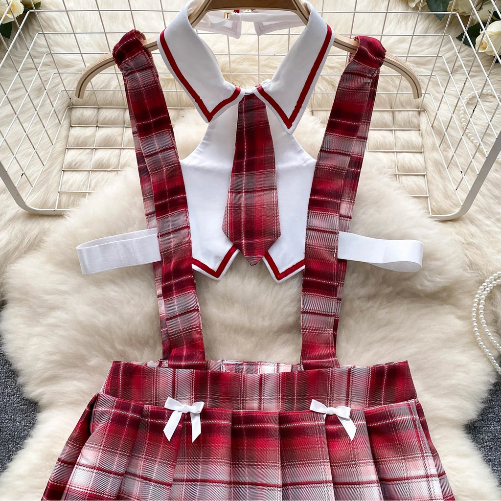 Study Break Plaid Set