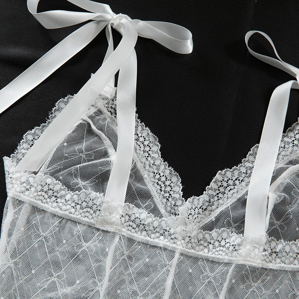 Soft Devotion Lace Bodysuit