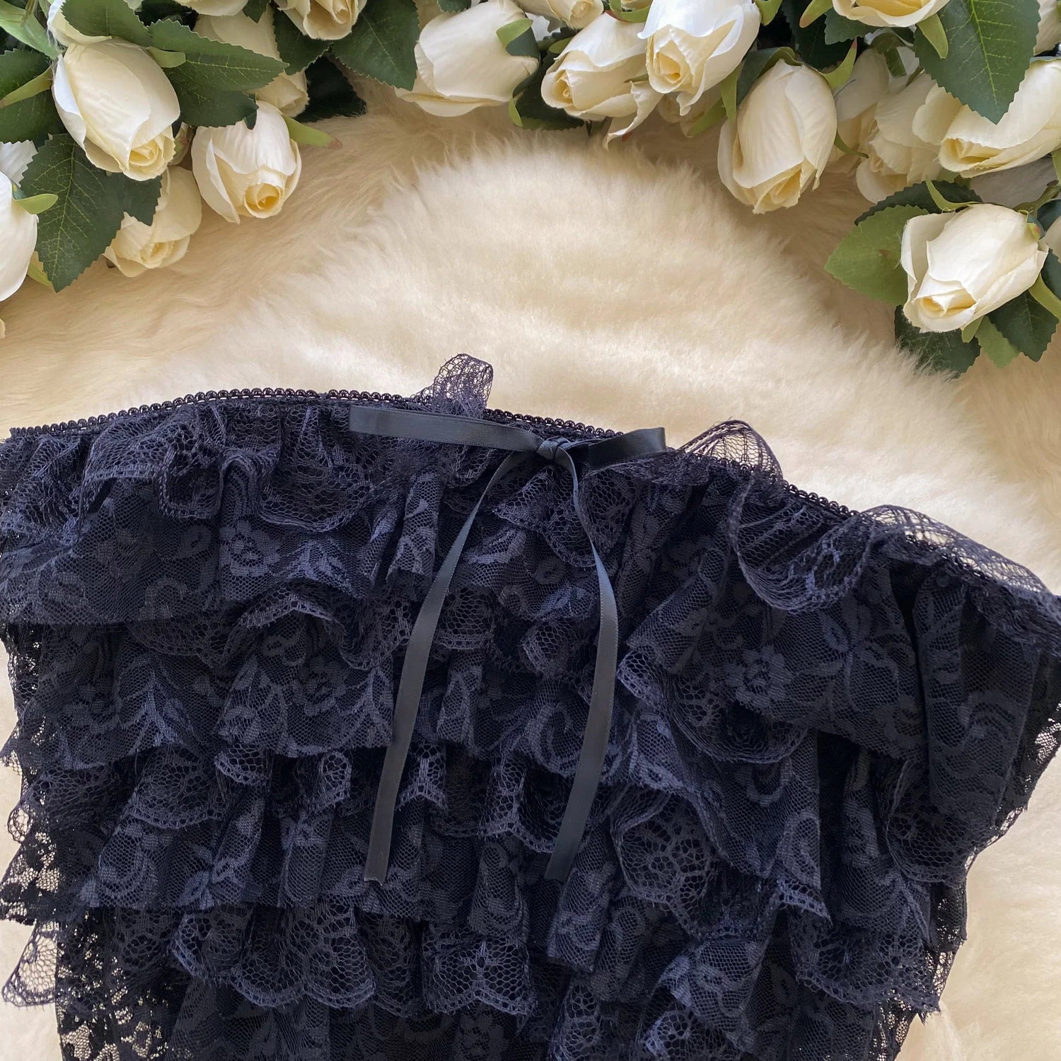 Tierfall Ruffle Mini Dress