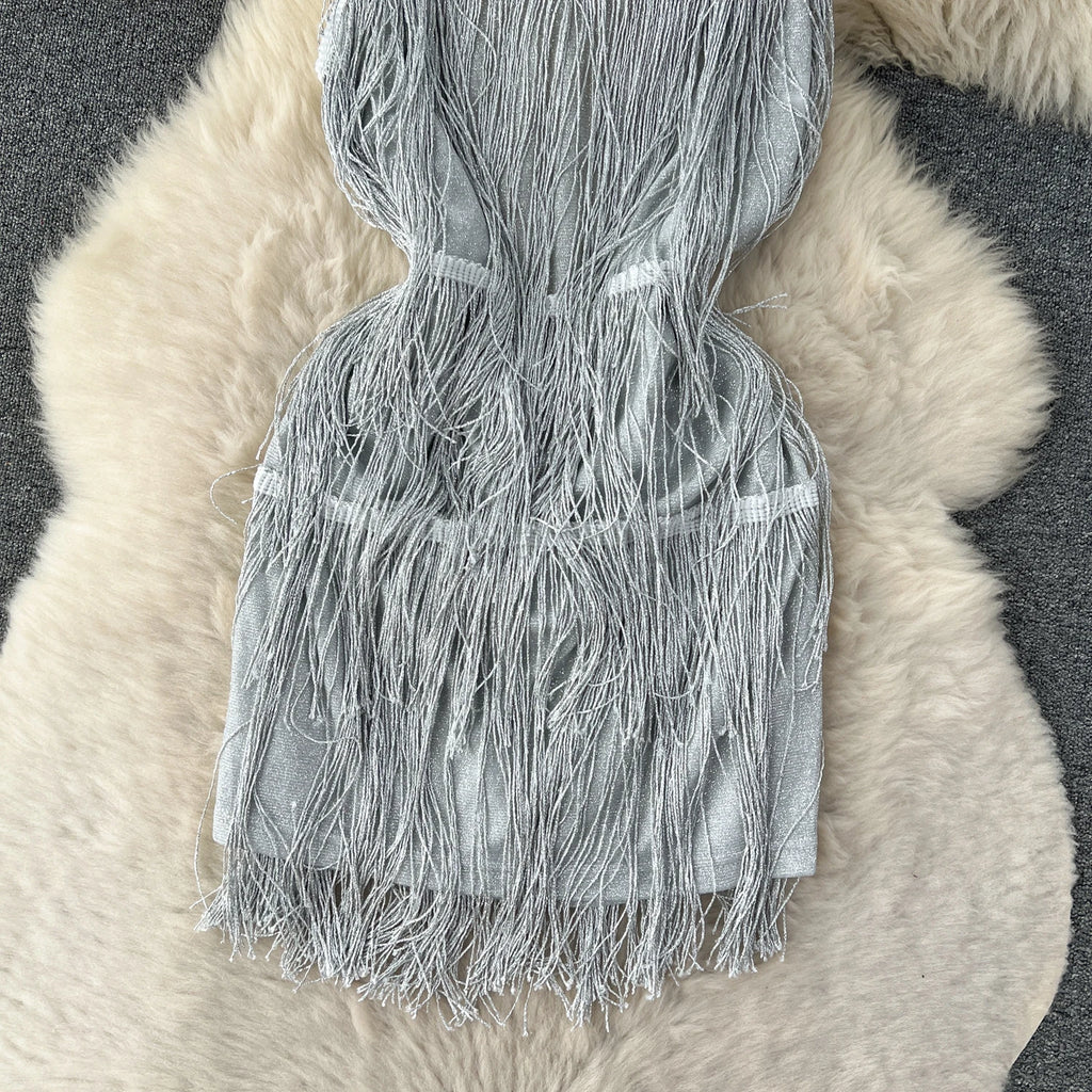 Tassel Flutter Dress