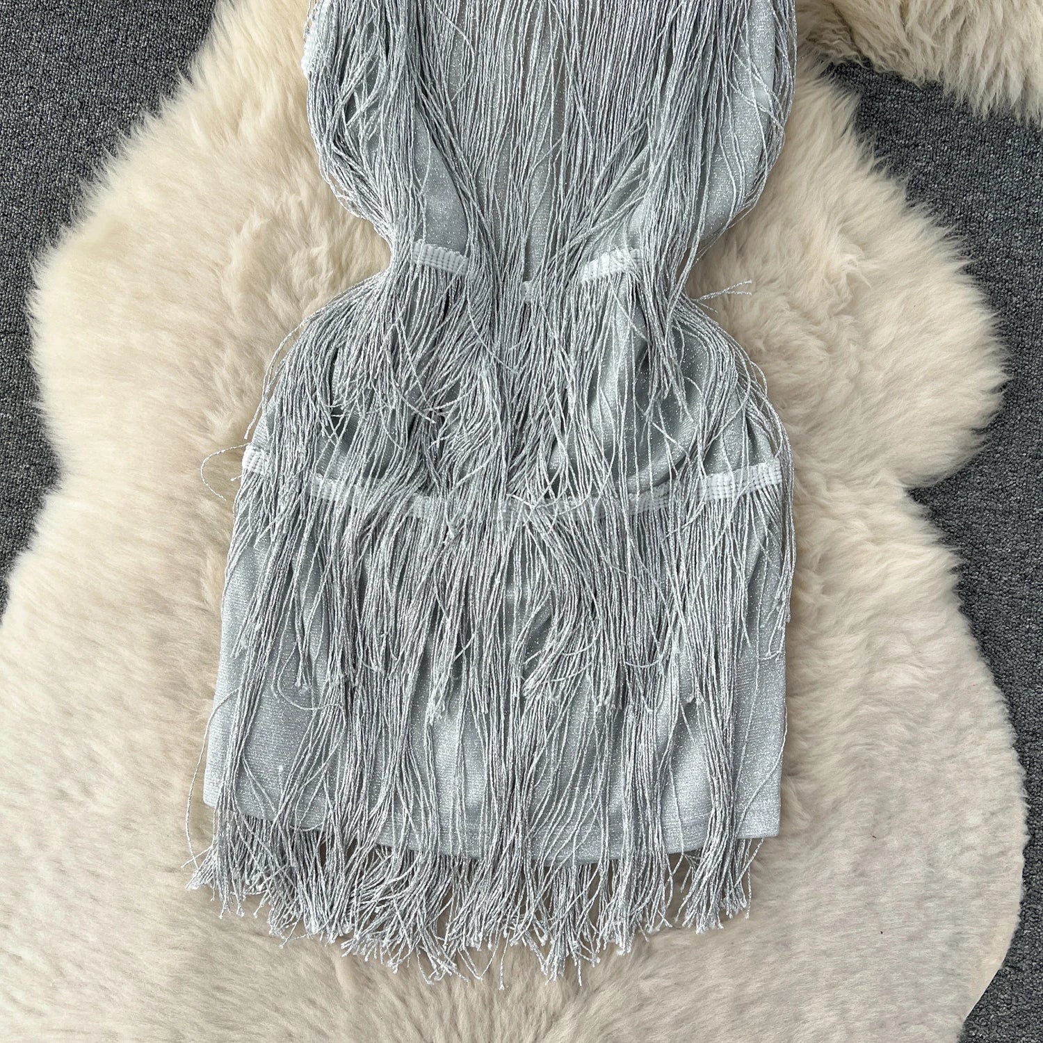 Tassel Flutter Dress