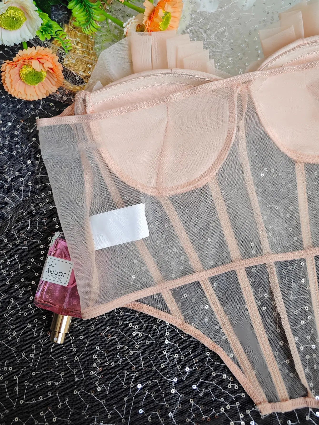 Blushing Tulip Corset Top
