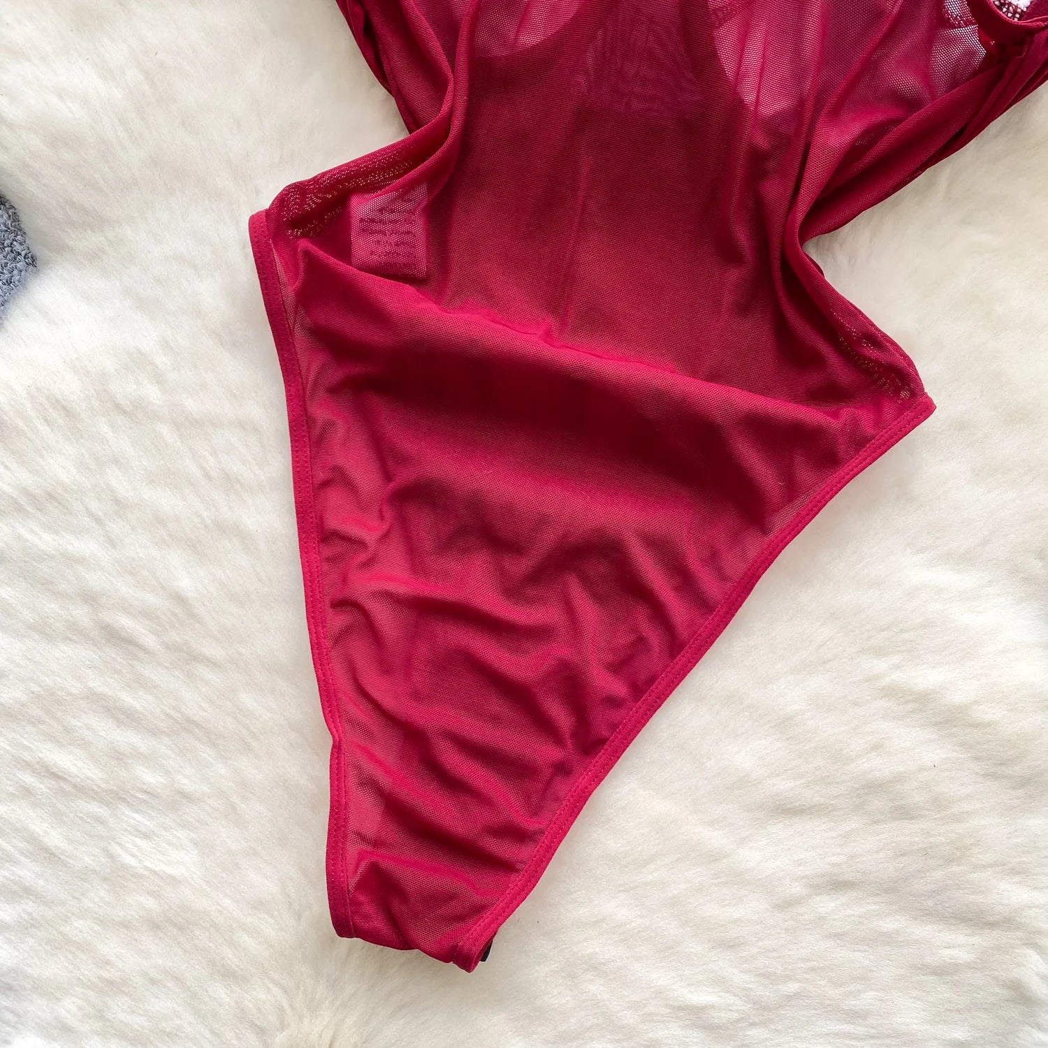 Redline Corset Bodysuit