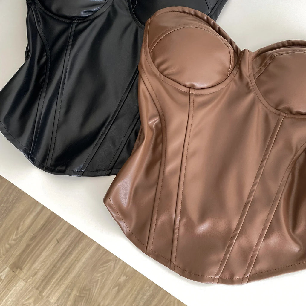 Leather Dream Corset Top