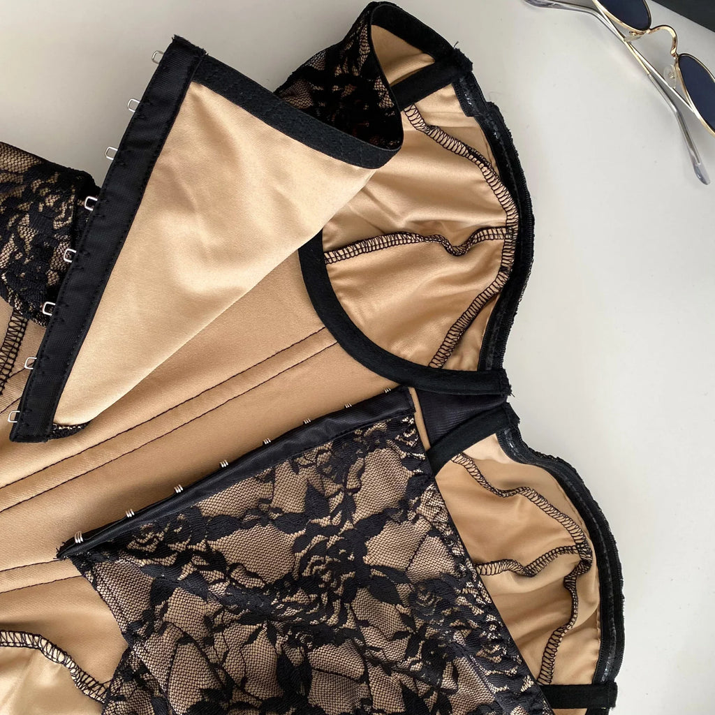 Control Lace Corset Top