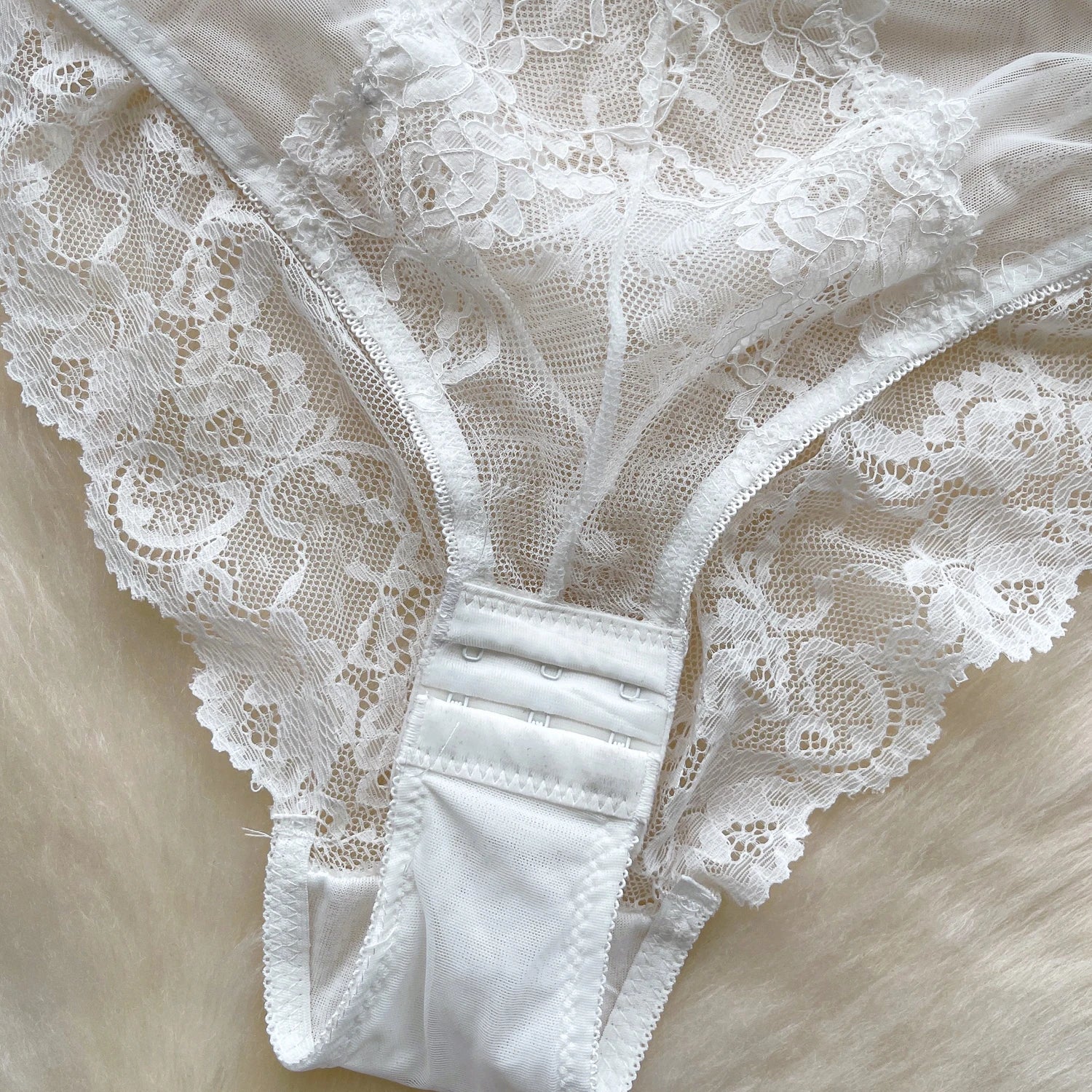 Laceframe Structured Bodysuit