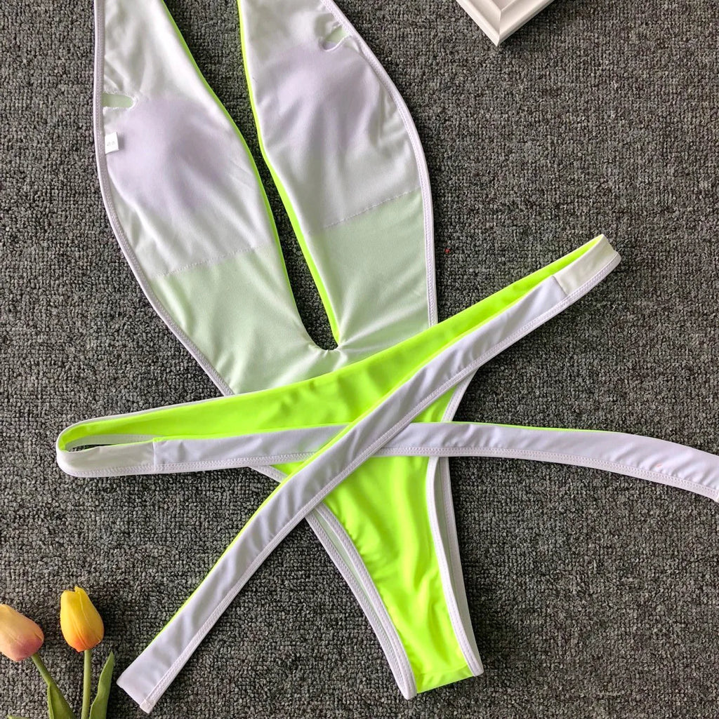 Crossed Signal Bodysuit