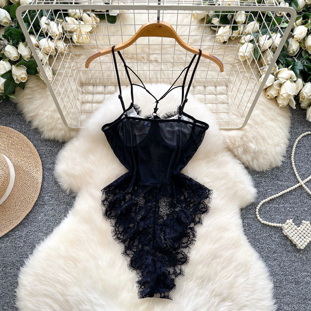 Dark Intentions Lace Bodysuit