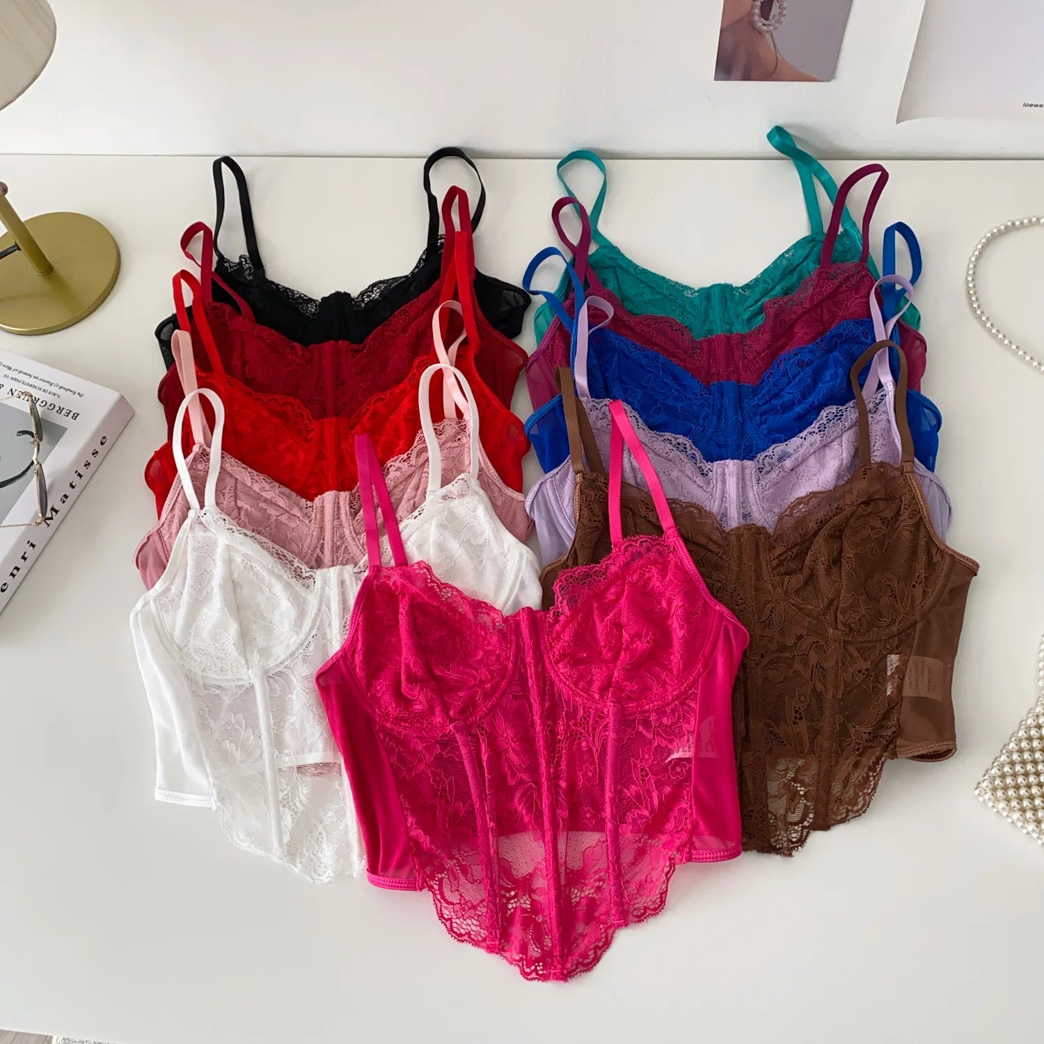 Make Me Blush Corset Top