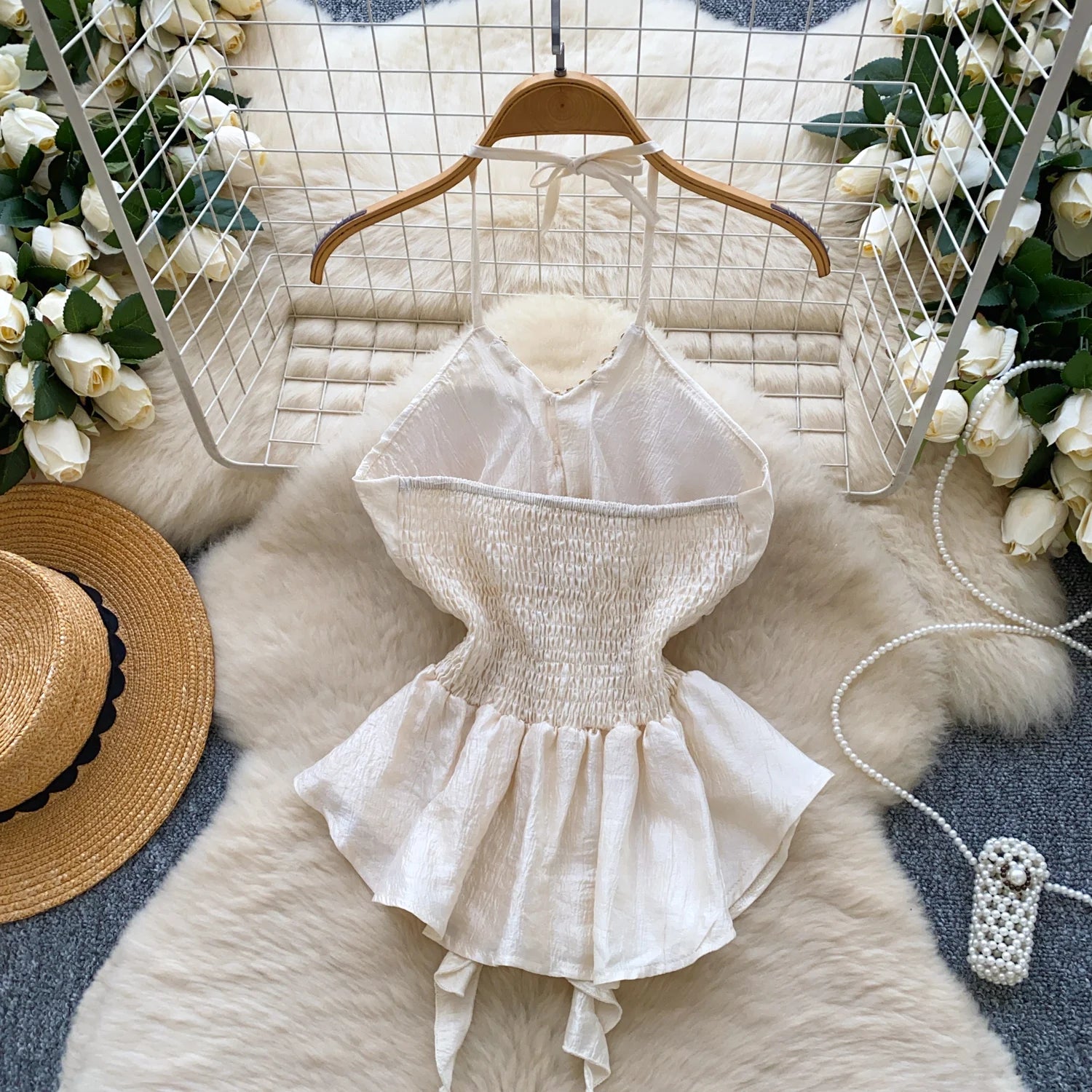 Cloudkiss Halter Camisole