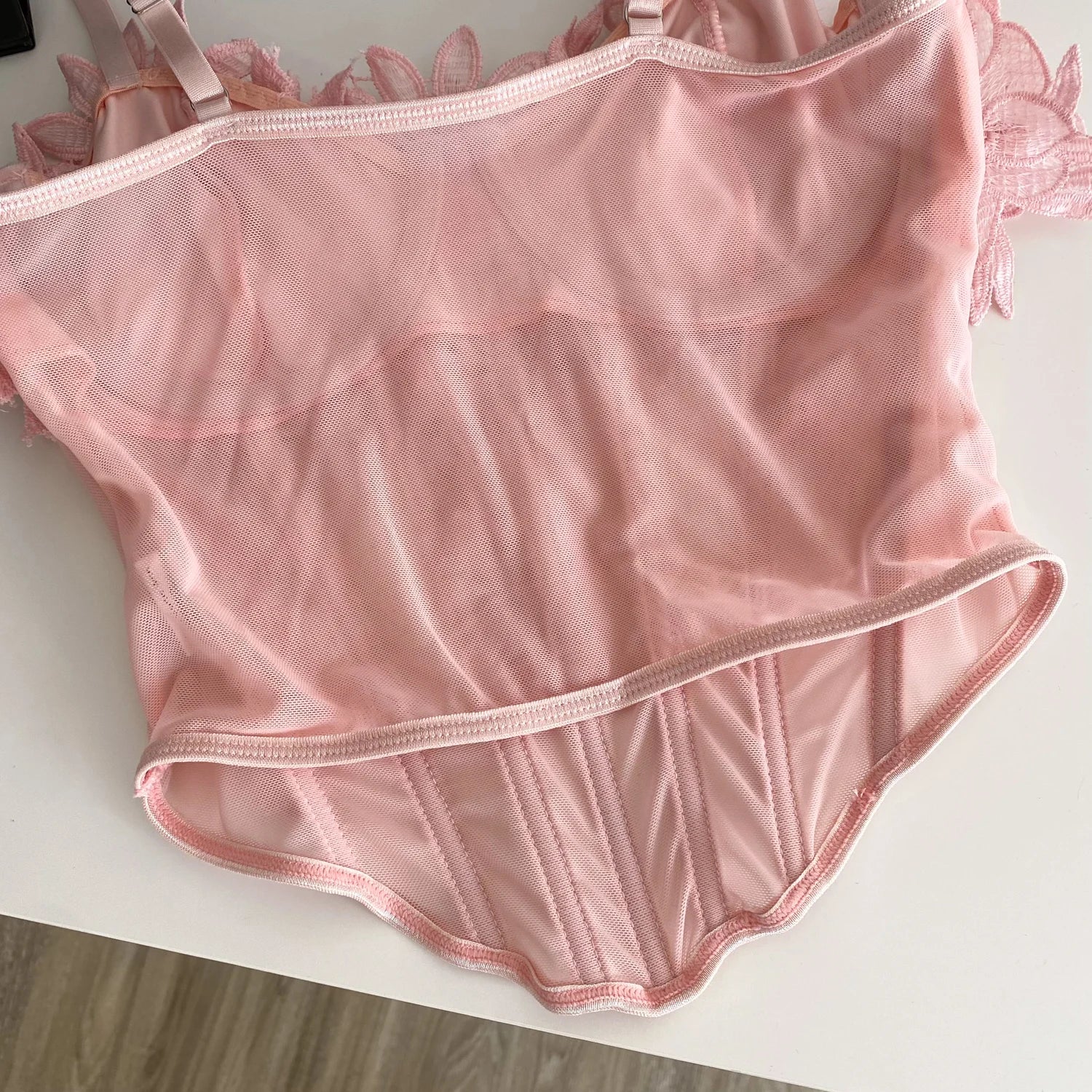 Floral Reverie Corset Bodysuit